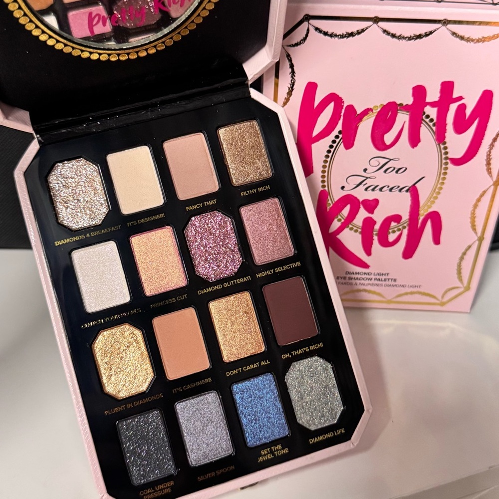 Too Faced Pretty Rich Eyeshadow Palette - limited edition